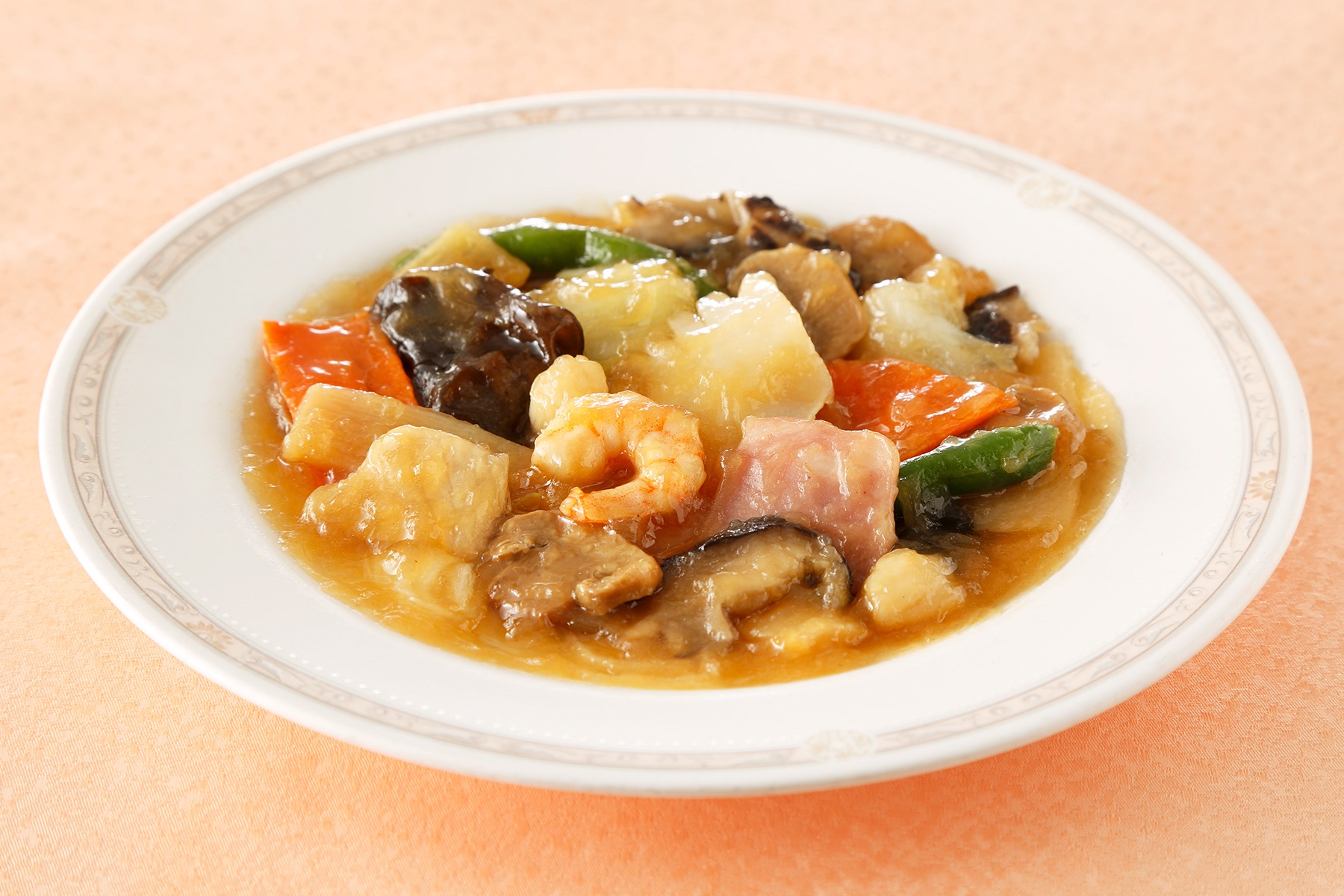 鉄人陳建一　本格八宝菜（牡蠣ソースと醤油のコク深い味）　150g × 6個【冷凍】